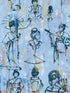 Yumiko wallpaper in sky color - pattern number SC 0001WP88450 - by Scalamandre in the  collection