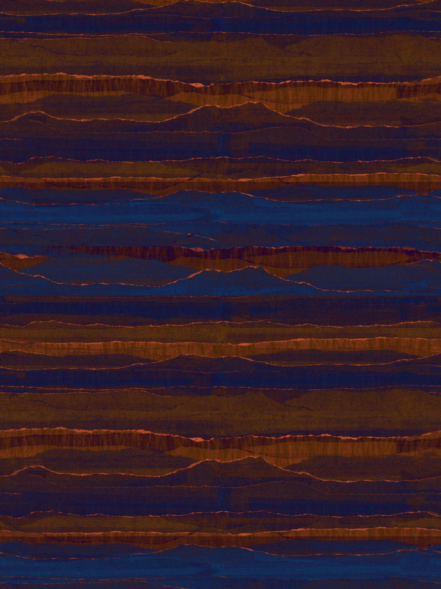Hida wallpaper in blue agate color - pattern number SC 0001WP88452 - by Scalamandre in the  collection