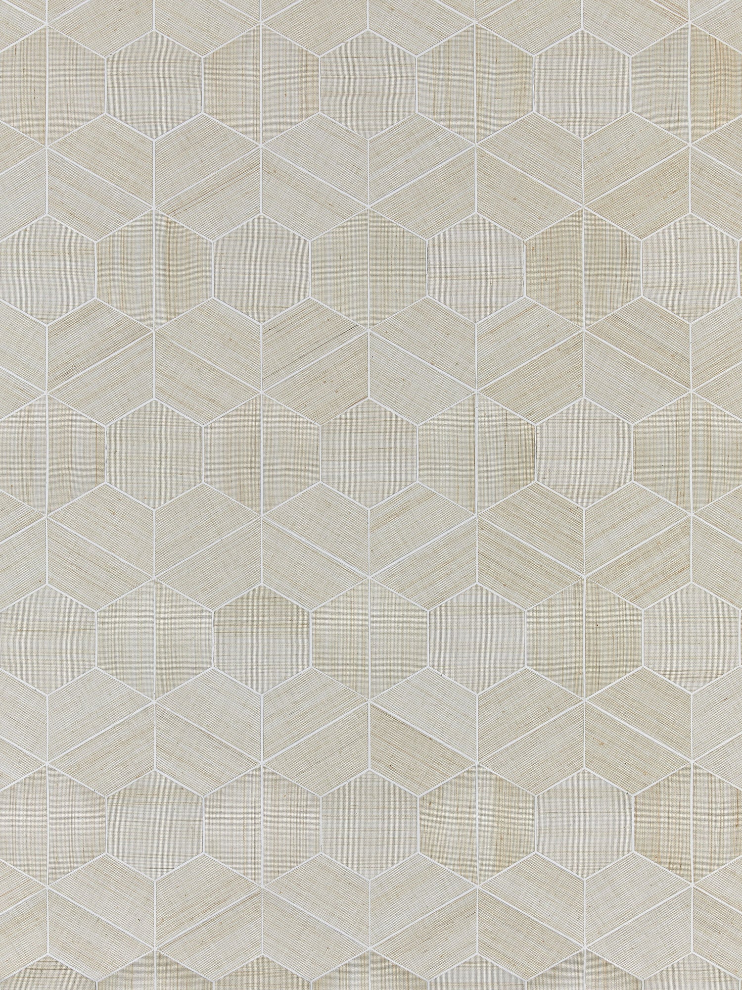 Hive Abaca wallpaper in snowflake color - pattern number SC 0001WP88469 - by Scalamandre in the  collection