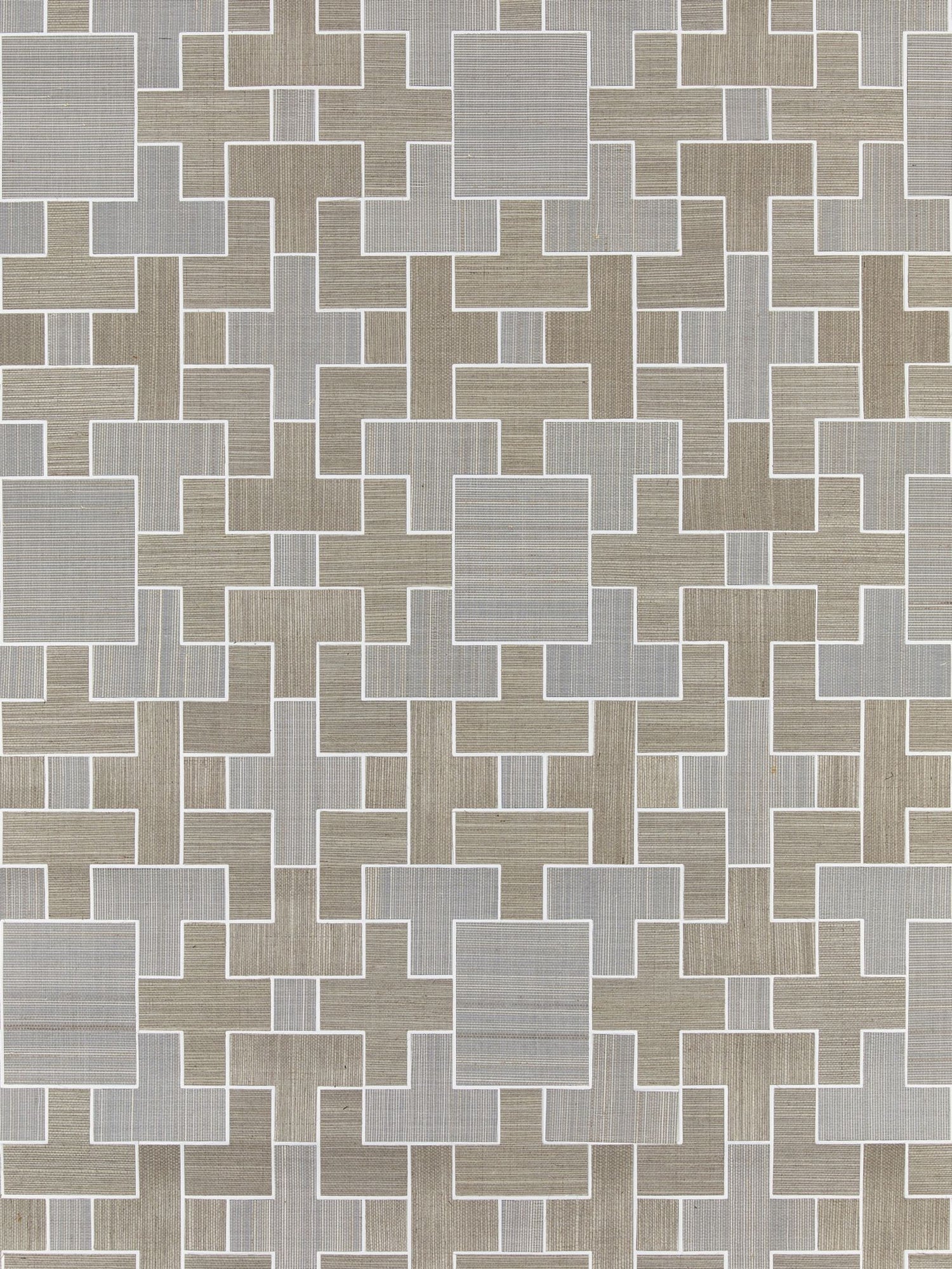 Allegro Sisal fabric in dove color - pattern number SC 0001WP88471 - by Scalamandre in the  collection