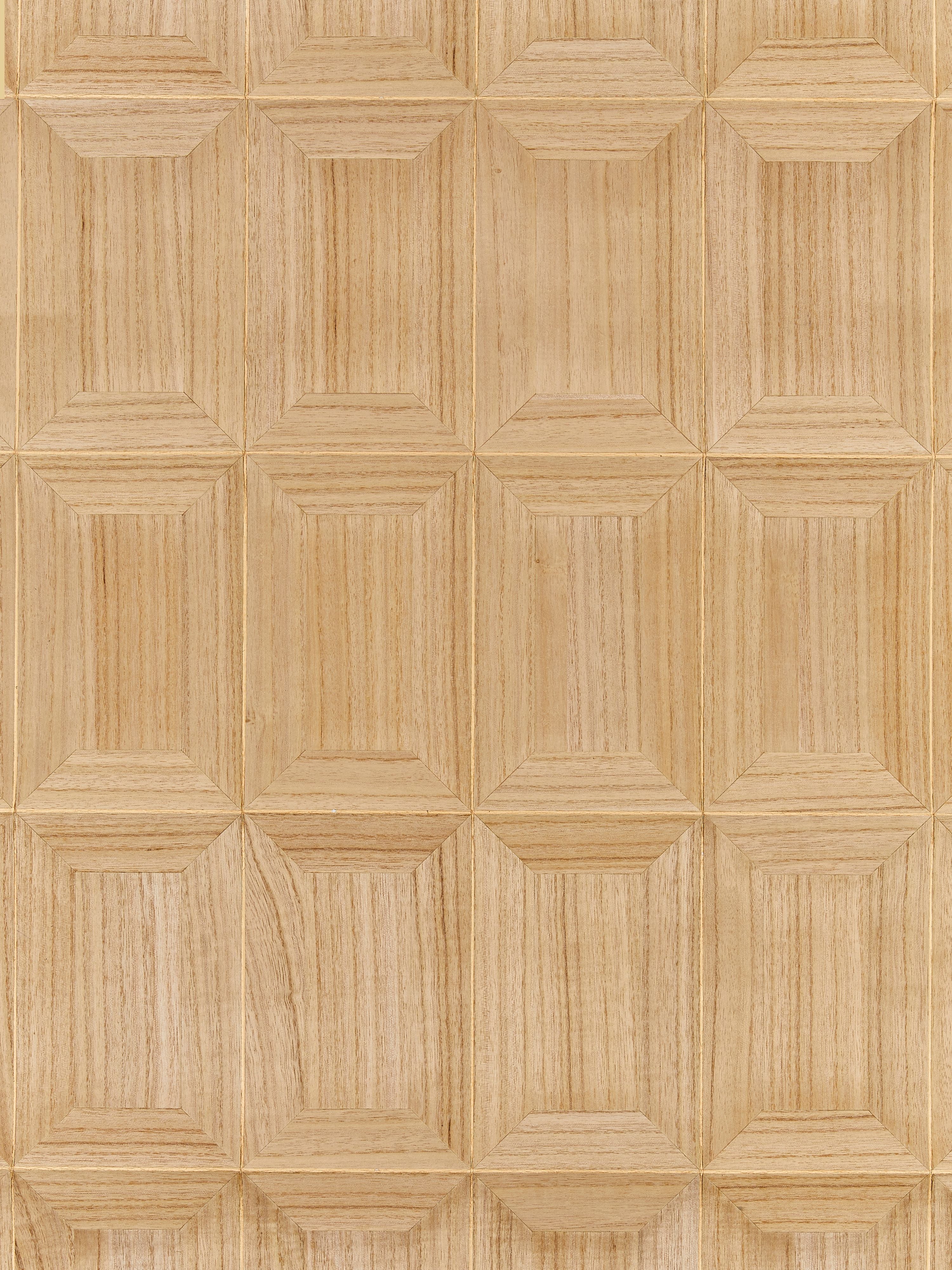 Libro Wood wallpaper in maple color - pattern number SC 0001WP88475 - by Scalamandre in the  collection