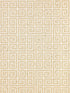 Fret Mosaic wallpaper in grasscloth sand color - pattern number SC 0001WP88557 - by Scalamandre in the  collection
