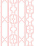 Joanna Fret wallpaper in ballet slipper color - pattern number SC 0001WP88582D - by Scalamandre in the  collection