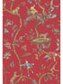 Chinoise Exotique fabric in removable tomato color - pattern number SC 0002WP81547PS - by Scalamandre in the  collection