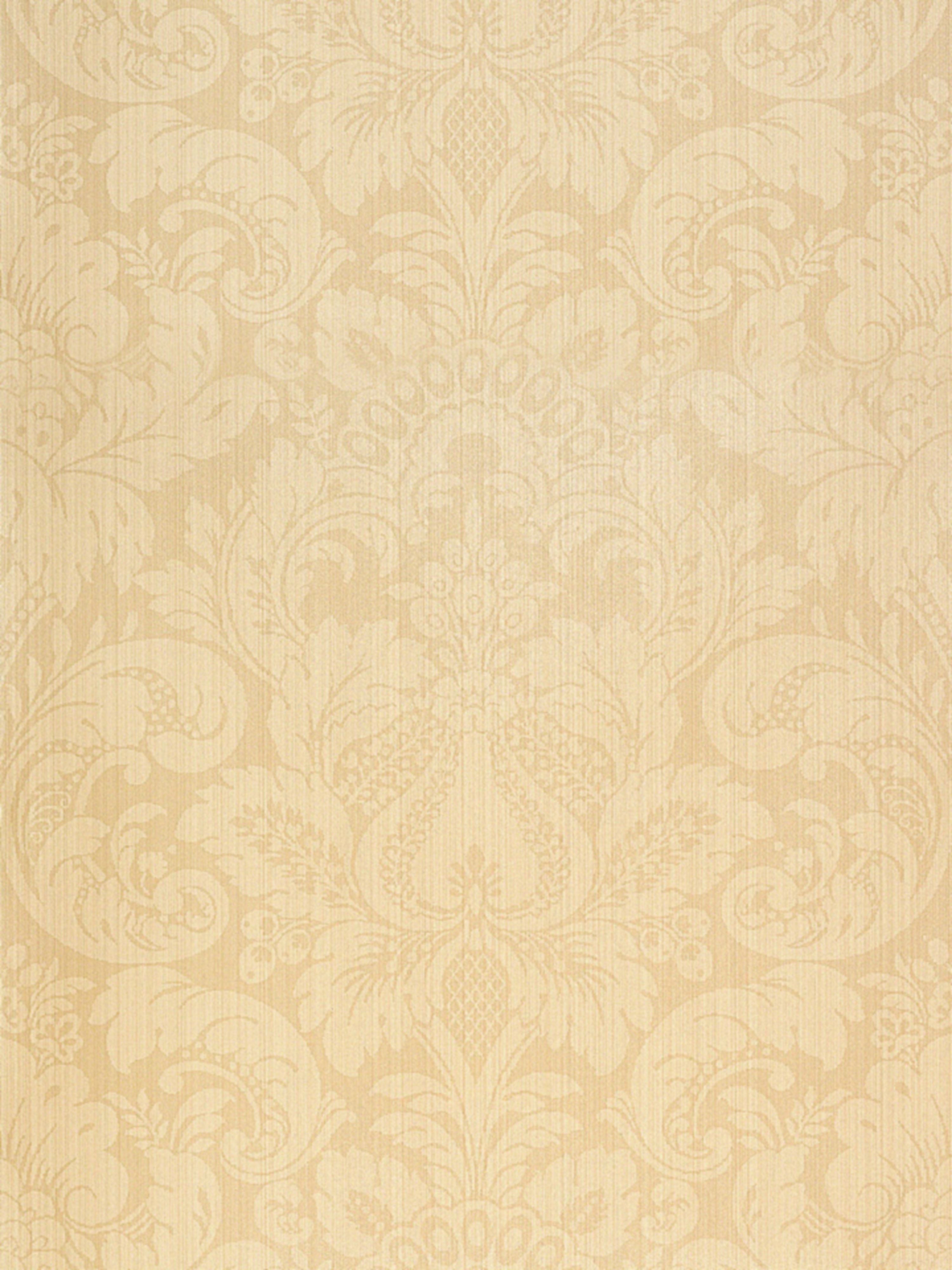 Daphne wallpaper in antique white color - pattern number SC 0002WP88213 - by Scalamandre in the  collection