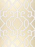 Ming Fretwork wallpaper in champagne color - pattern number SC 0002WP88356 - by Scalamandre in the  collection