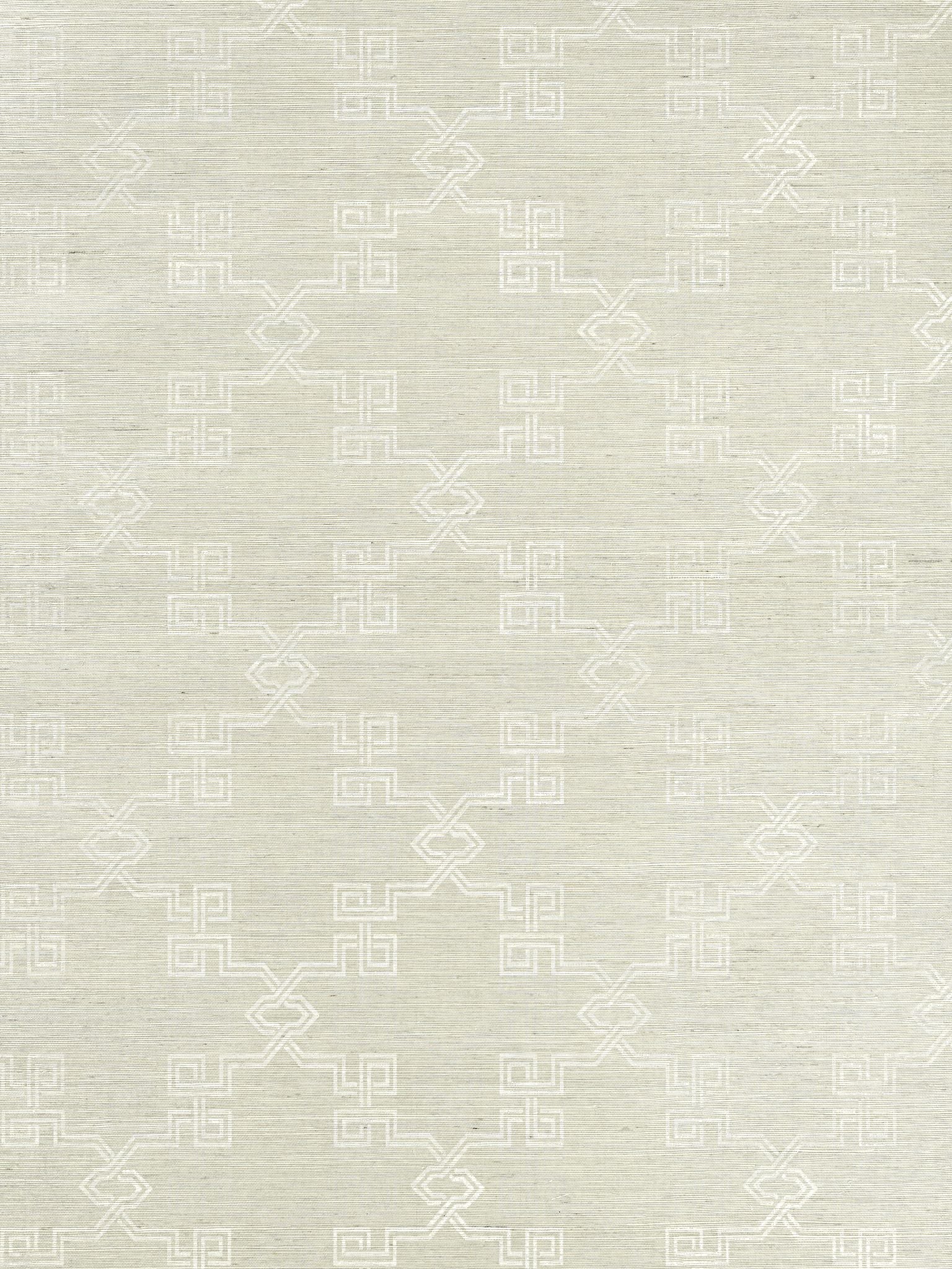 Suzhou Lattice Sisal fabric in haze color - pattern number SC 0002WP88374 - by Scalamandre in the  collection