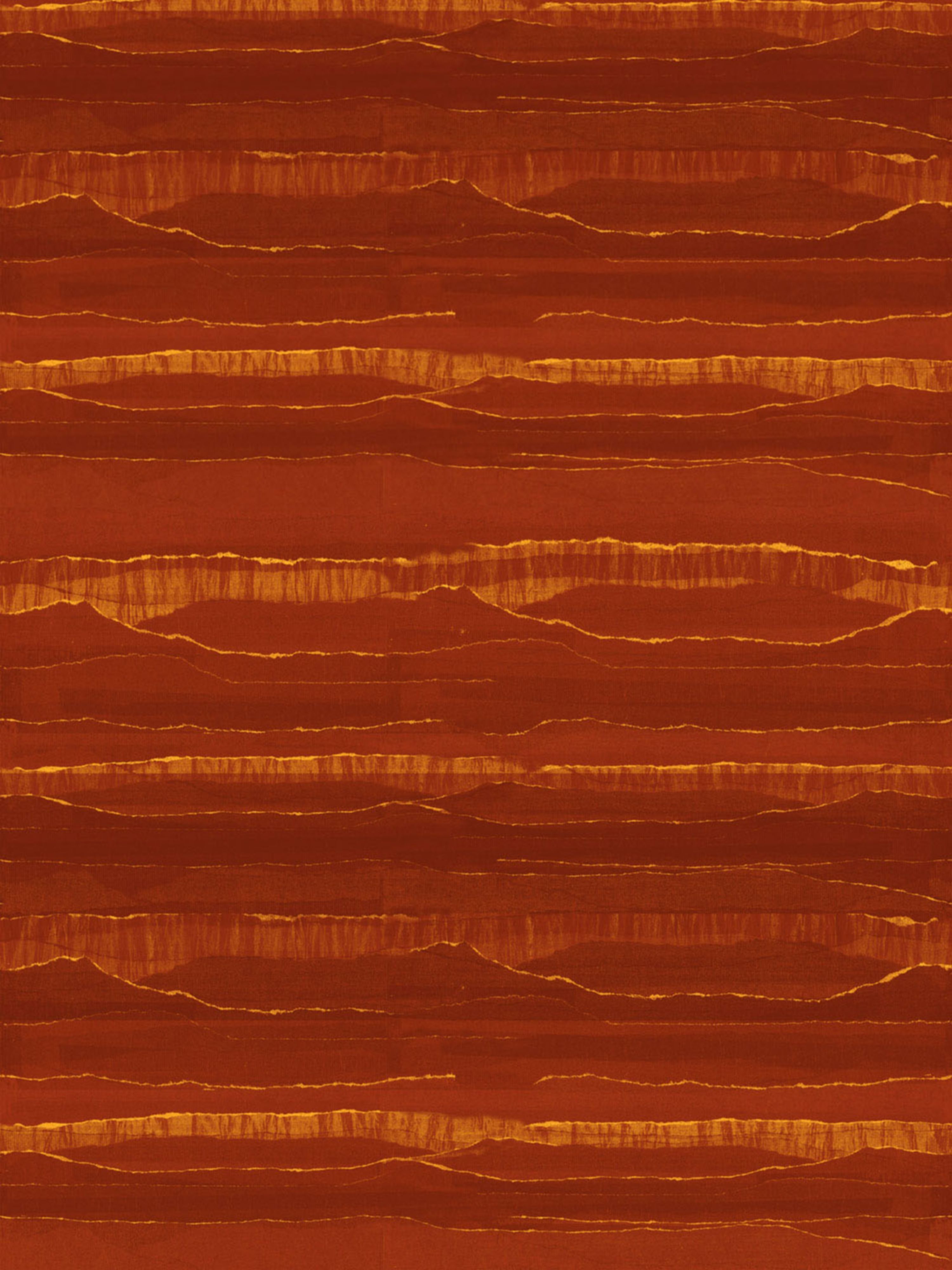 Hida wallpaper in cornelian color - pattern number SC 0002WP88452 - by Scalamandre in the  collection