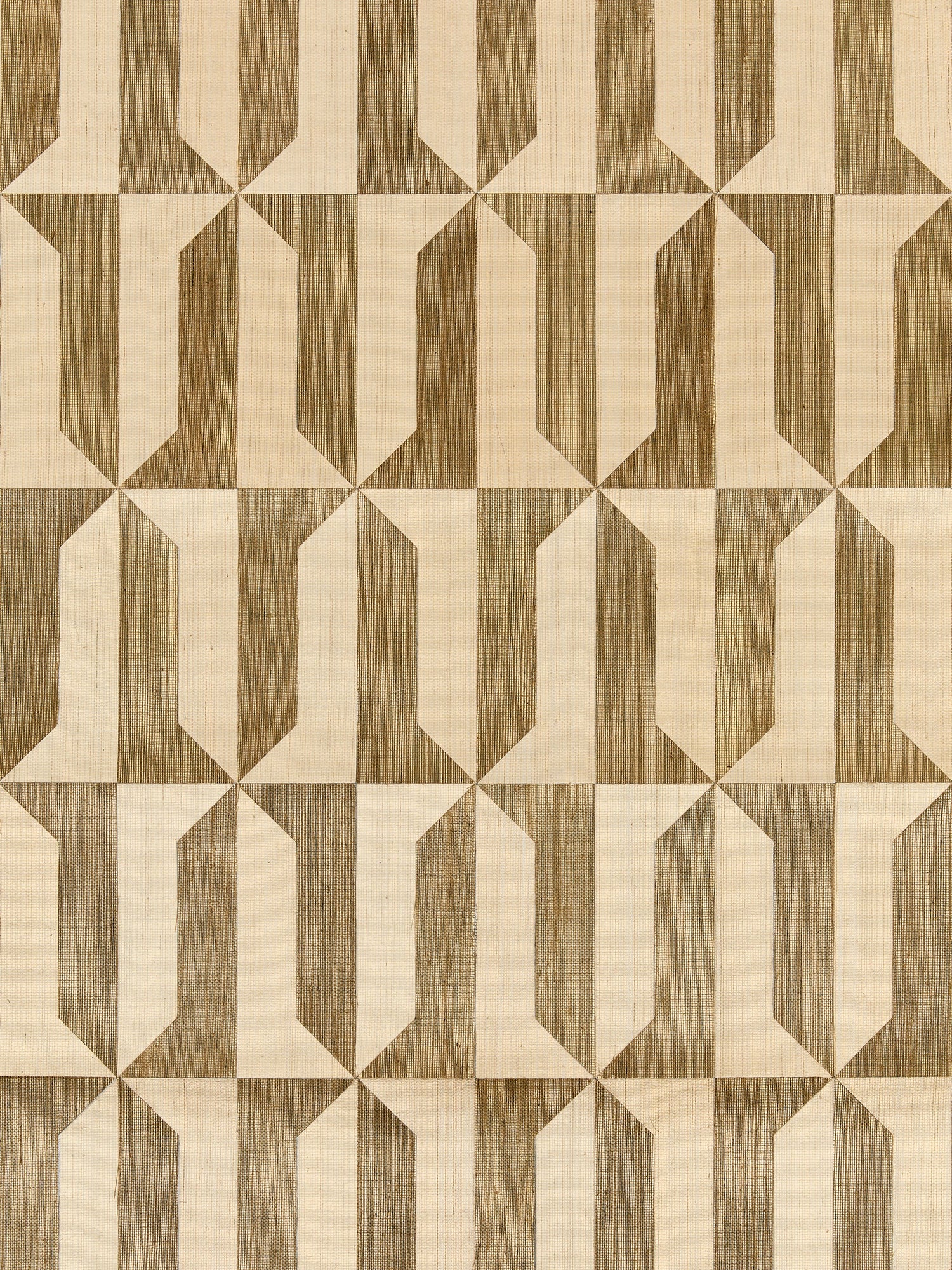 Mezzo Sisal wallpaper in champagne and galleon gold color - pattern number SC 0002WP88463 - by Scalamandre in the  collection