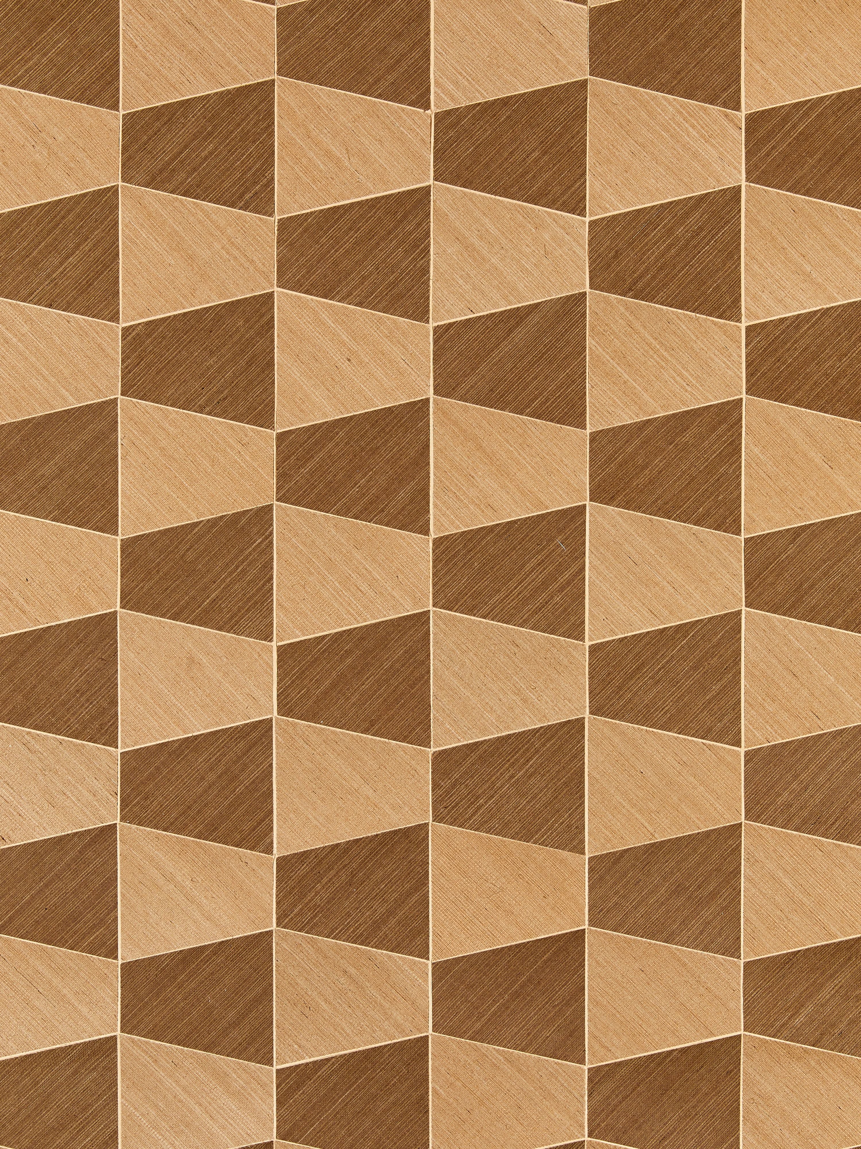 Staccato Sisal wallpaper in bisque and brunette color - pattern number SC 0002WP88465 - by Scalamandre in the  collection