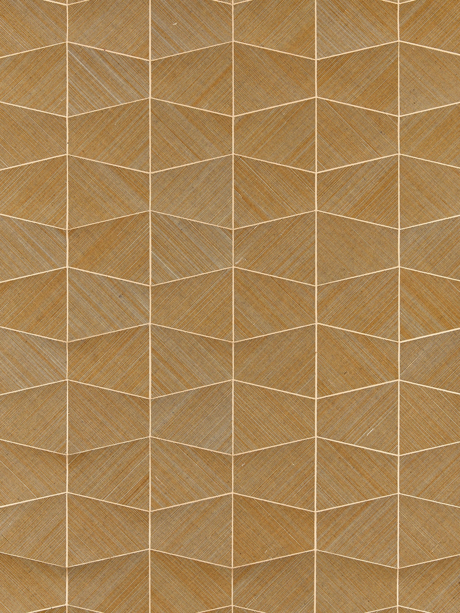Staccato Abaca wallpaper in caramel color - pattern number SC 0002WP88466 - by Scalamandre in the  collection