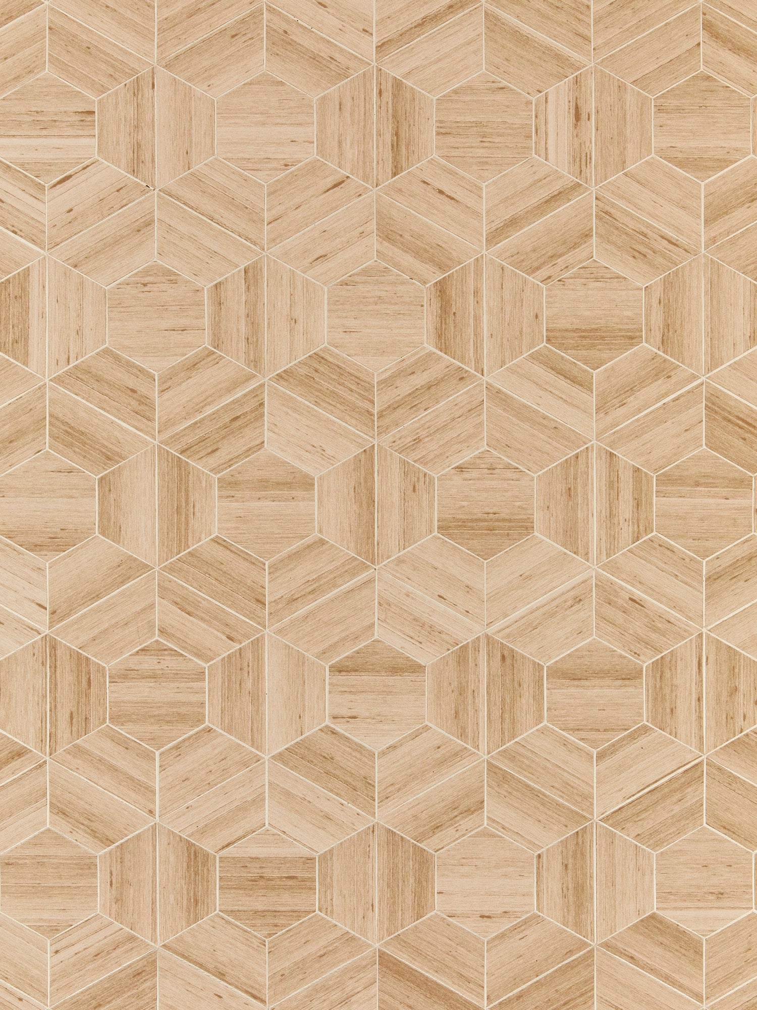 Hive Slub wallpaper in honey color - pattern number SC 0002WP88470 - by Scalamandre in the  collection