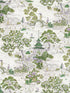 Satomi wallpaper in lavender and citron color - pattern number SC 0002WP88554 - by Scalamandre in the  collection