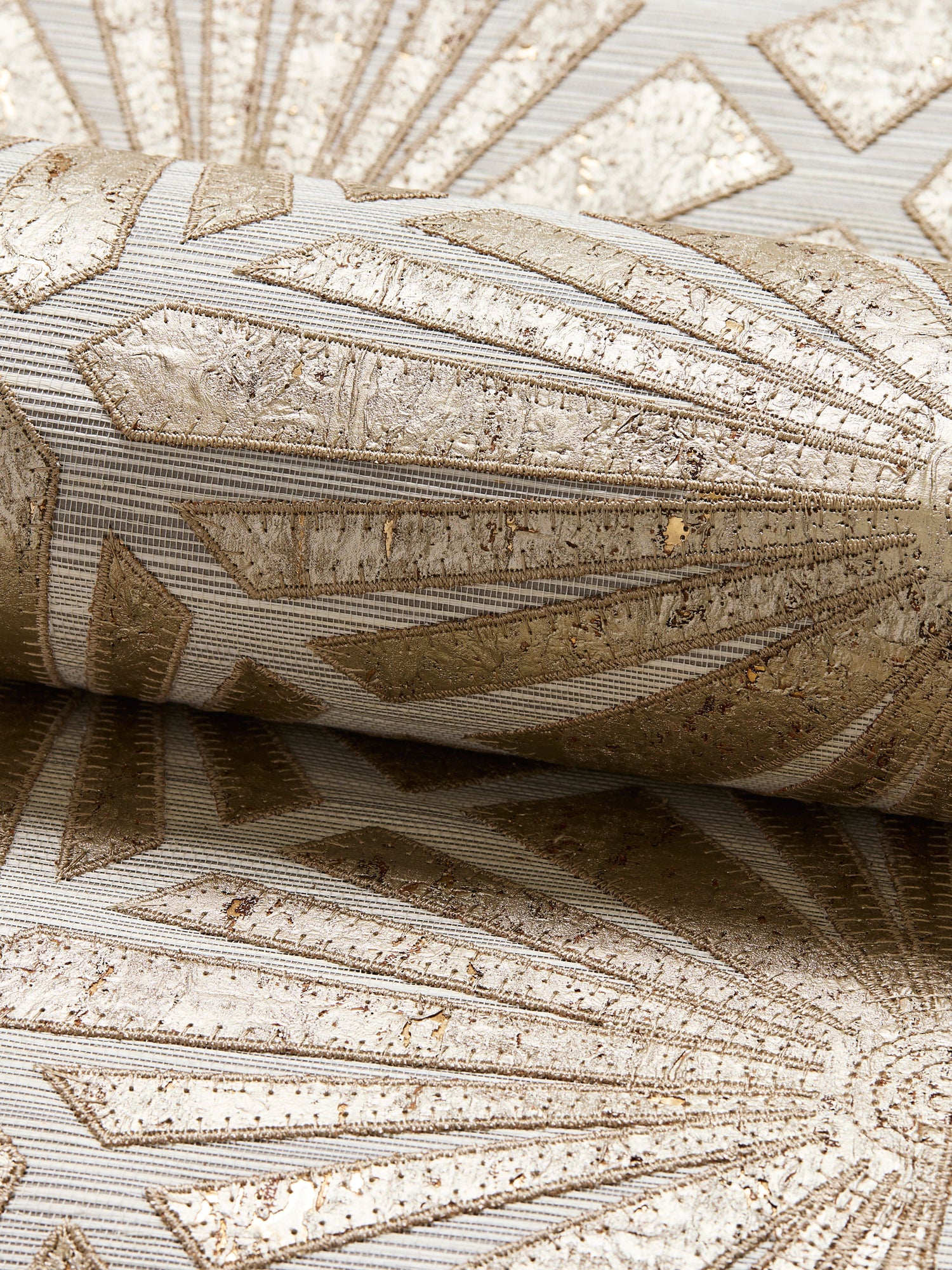 Milan Diamond Grasscloth wallpaper in antique color - pattern number SC 0002WP88556 - by Scalamandre in the  collection