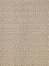 Fret Mosaic wallpaper in grasscloth tiger eye color - pattern number SC 0002WP88557 - by Scalamandre in the  collection