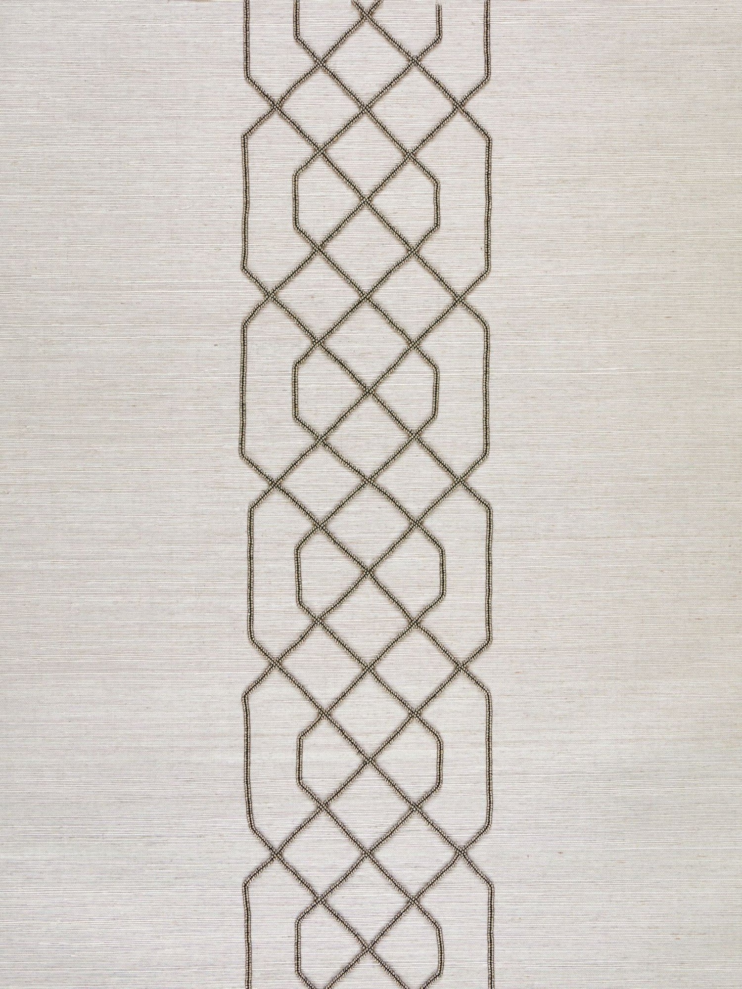 Adelaide Beaded Sisal fabric in pewter color - pattern number SC 0003WP88385 - by Scalamandre in the  collection