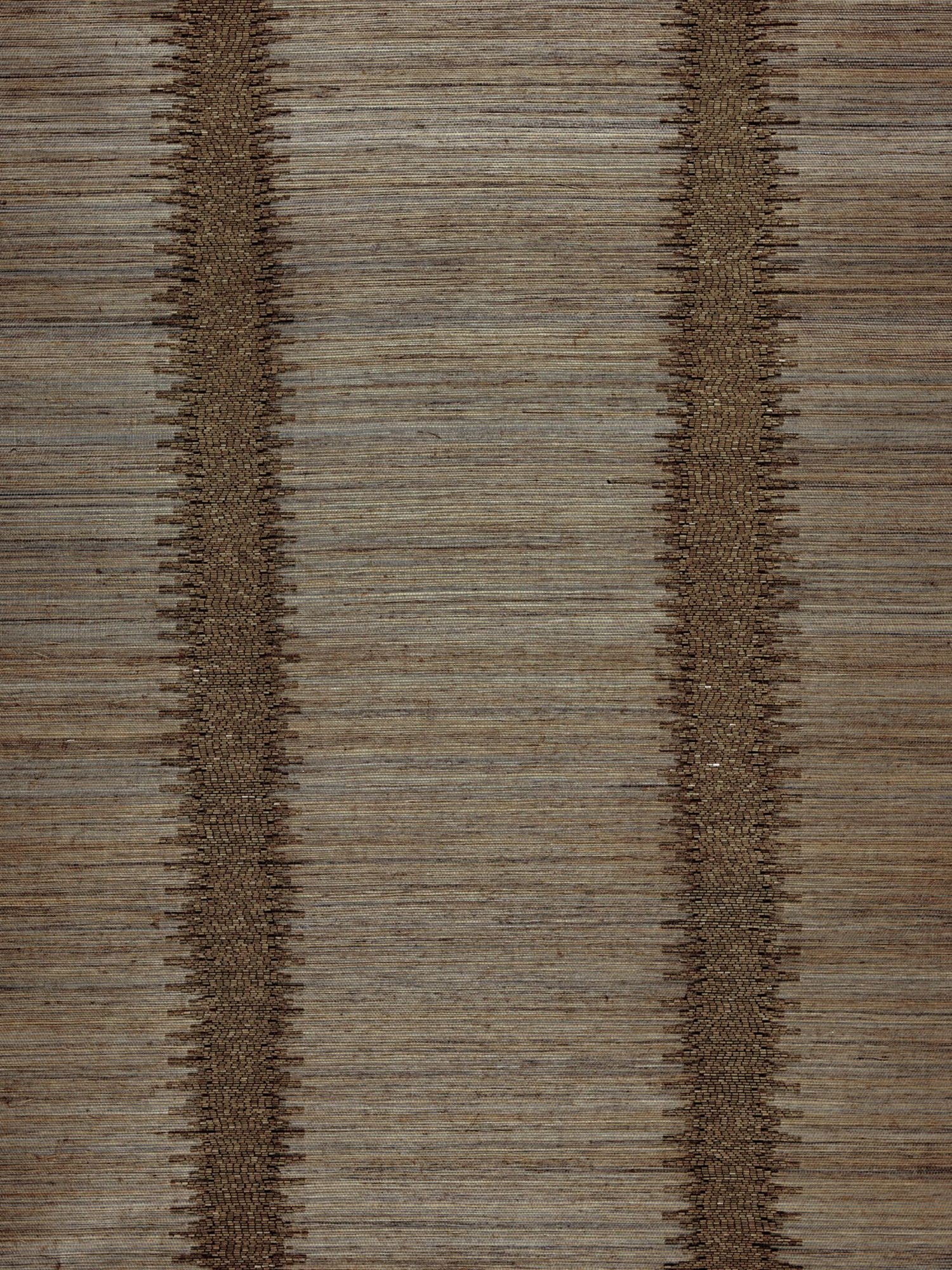 Veronica Beaded Grasscloth fabric in copper color - pattern number SC 0003WP88386 - by Scalamandre in the  collection
