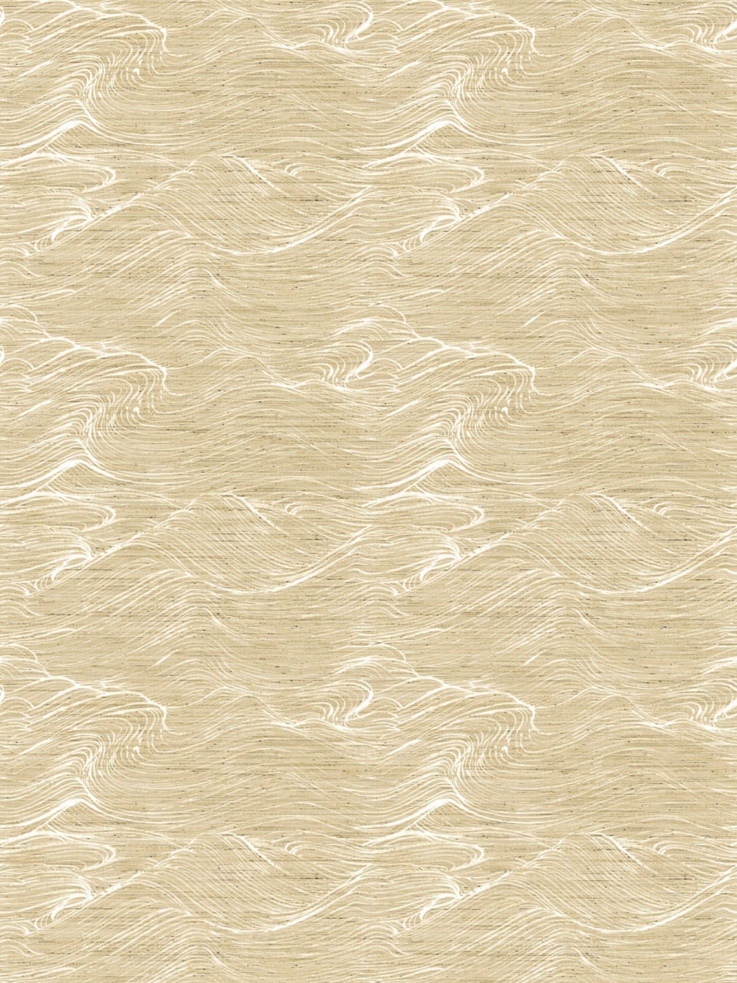 Shikoku wallpaper in straw color - pattern number SC 0003WP88454 - by Scalamandre in the  collection