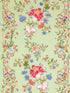 Camellia Trellis wallpaper in seafoam posey color - pattern number SC 0003WP88566 - by Scalamandre in the  collection
