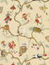 Ming Circus wallpaper in multi on tea color - pattern number SC 0004WP81605 - by Scalamandre in the  collection