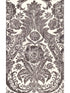 Luciana Damask Print fabric in graphite color - pattern number SC 0004WP88354 - by Scalamandre in the  collection