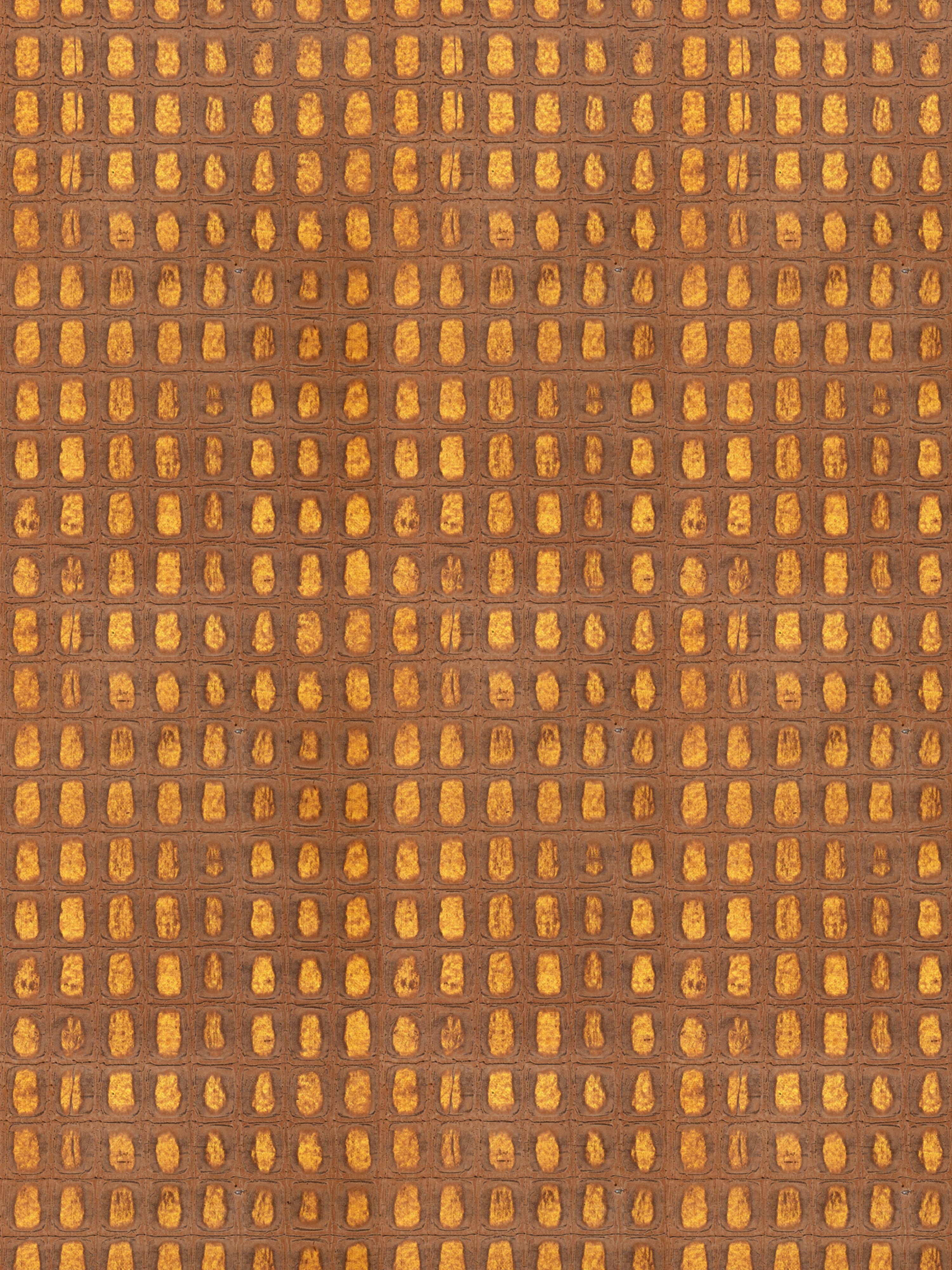Tortoiseshell wallpaper in sienna color - pattern number SC 0004WP88371 - by Scalamandre in the  collection