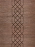 Adelaide Beaded Sisal wallpaper in chocolate color - pattern number SC 0004WP88385 - by Scalamandre in the  collection