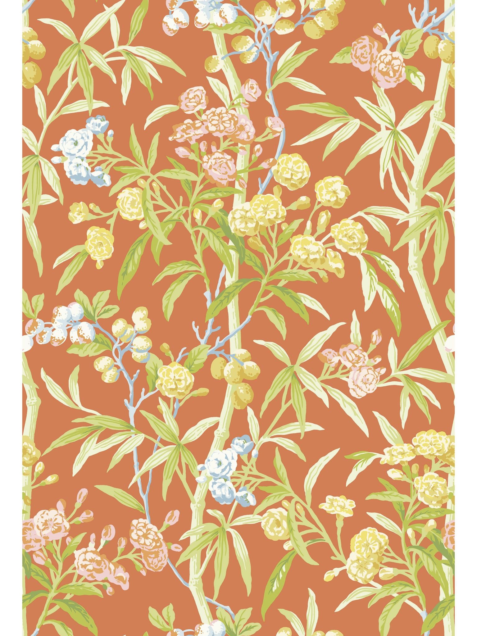 Lanai fabric in guava color - pattern number SC 0004WP88431 - by Scalamandre in the  collection