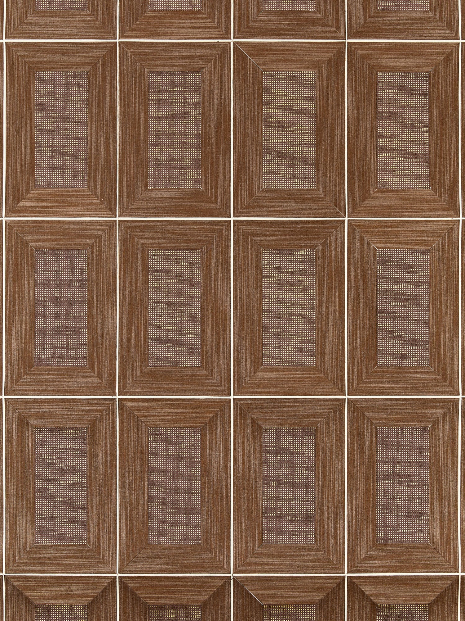 Libro Woven wallpaper in sequoia color - pattern number SC 0004WP88474 - by Scalamandre in the  collection