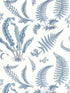 Elsie De Wolfe wallpaper in ultramarine color - pattern number SC 0004WP88592D - by Scalamandre in the  collection