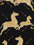 Zebras Vinyl fabric in black color - pattern number SC 0005WP81388MV - by Scalamandre in the  collection