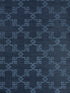 Suzhou Lattice Sisal fabric in midnight color - pattern number SC 0005WP88374 - by Scalamandre in the  collection