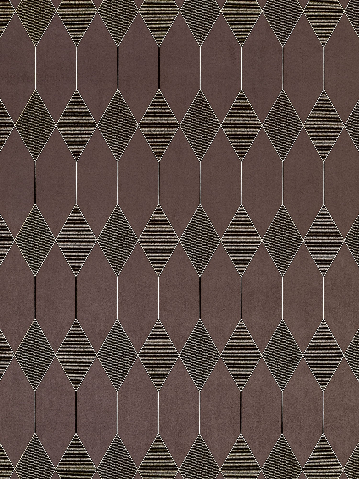 Cadence wallpaper in ganache color - pattern number SC 0005WP88460 - by Scalamandre in the  collection