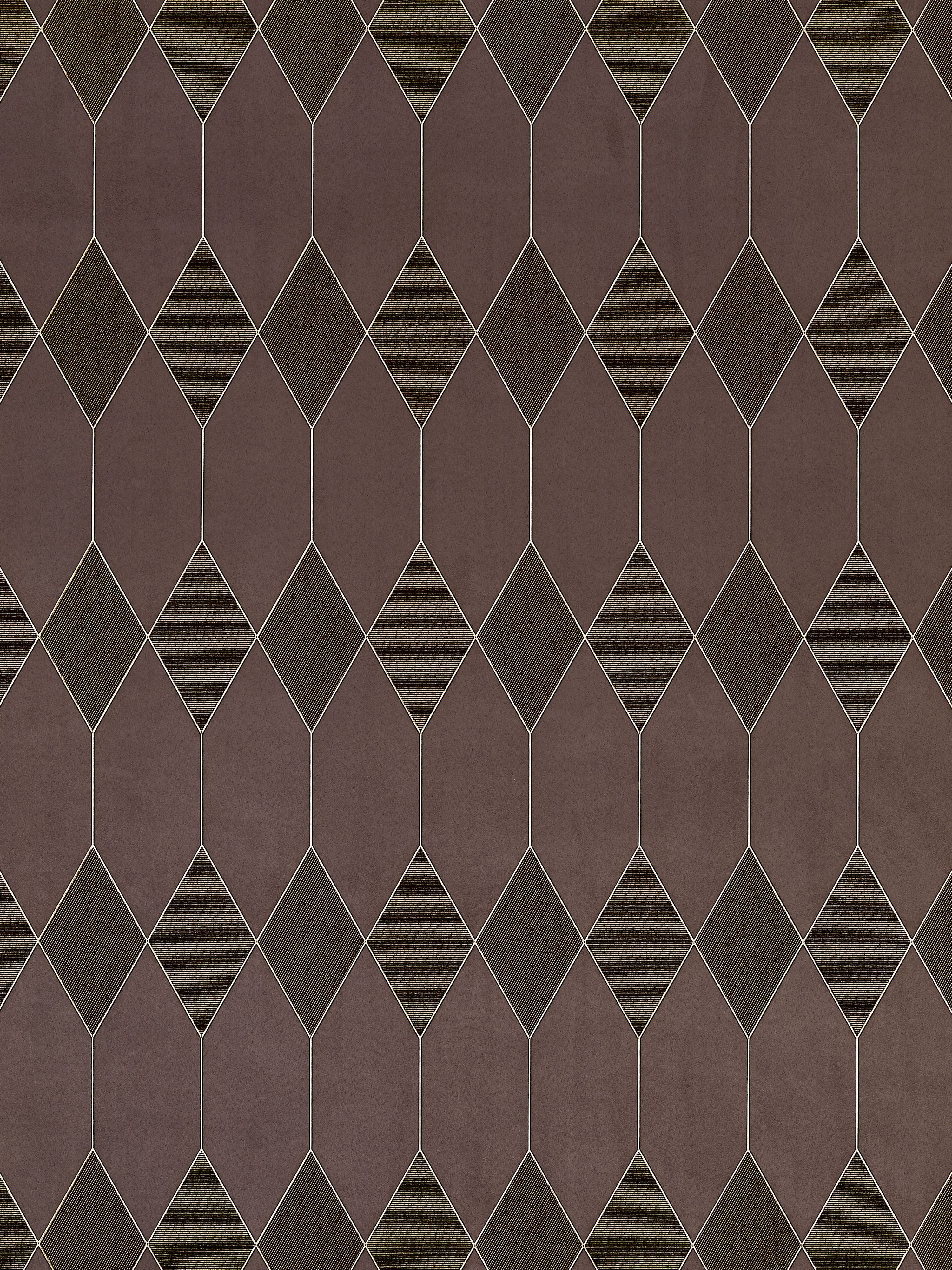 Cadence wallpaper in ganache color - pattern number SC 0005WP88460 - by Scalamandre in the  collection
