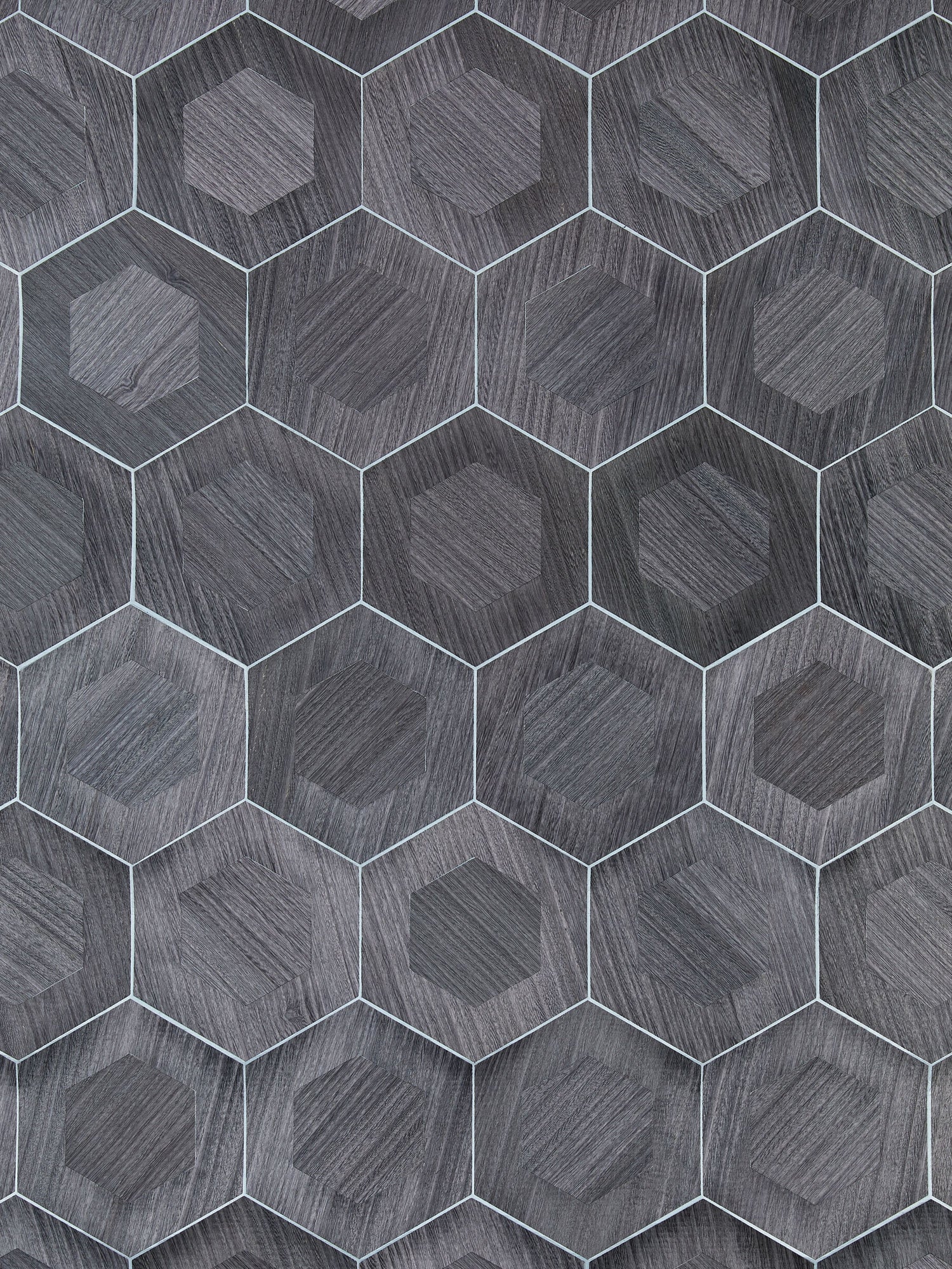 Hexad wallpaper in granite color - pattern number SC 0005WP88476 - by Scalamandre in the  collection