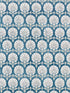 Karanfil Block Print wallpaper in indigo color - pattern number SC 0005WP88560 - by Scalamandre in the  collection
