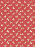 Fete De Chien wallpaper in chili pepper and tawny color - pattern number SC WP88183D0006 - by Scalamandre in the  collection