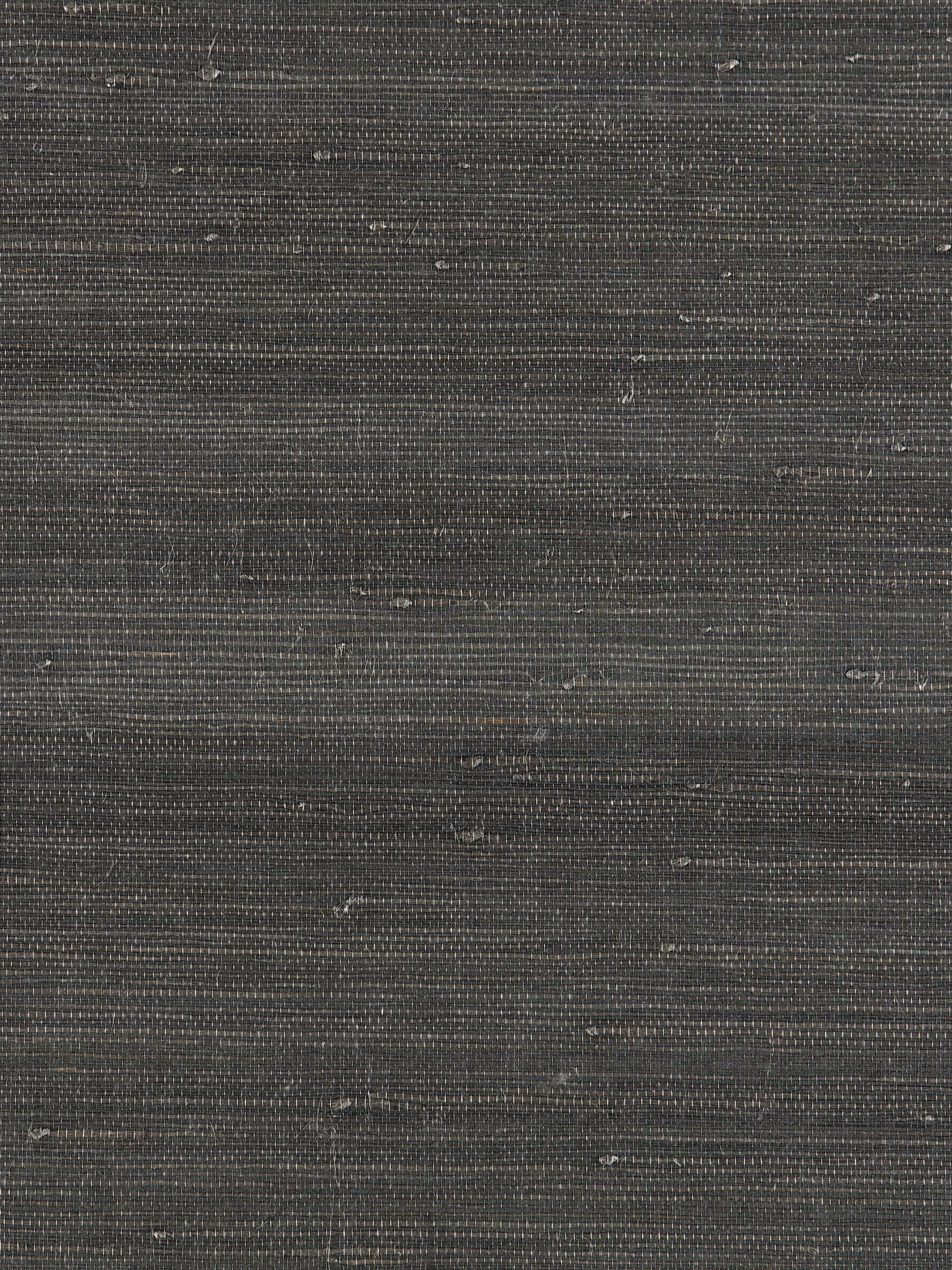 Textured Sisal wallpaper in anthracite color - pattern number SC 0006WP88343 - by Scalamandre in the  collection