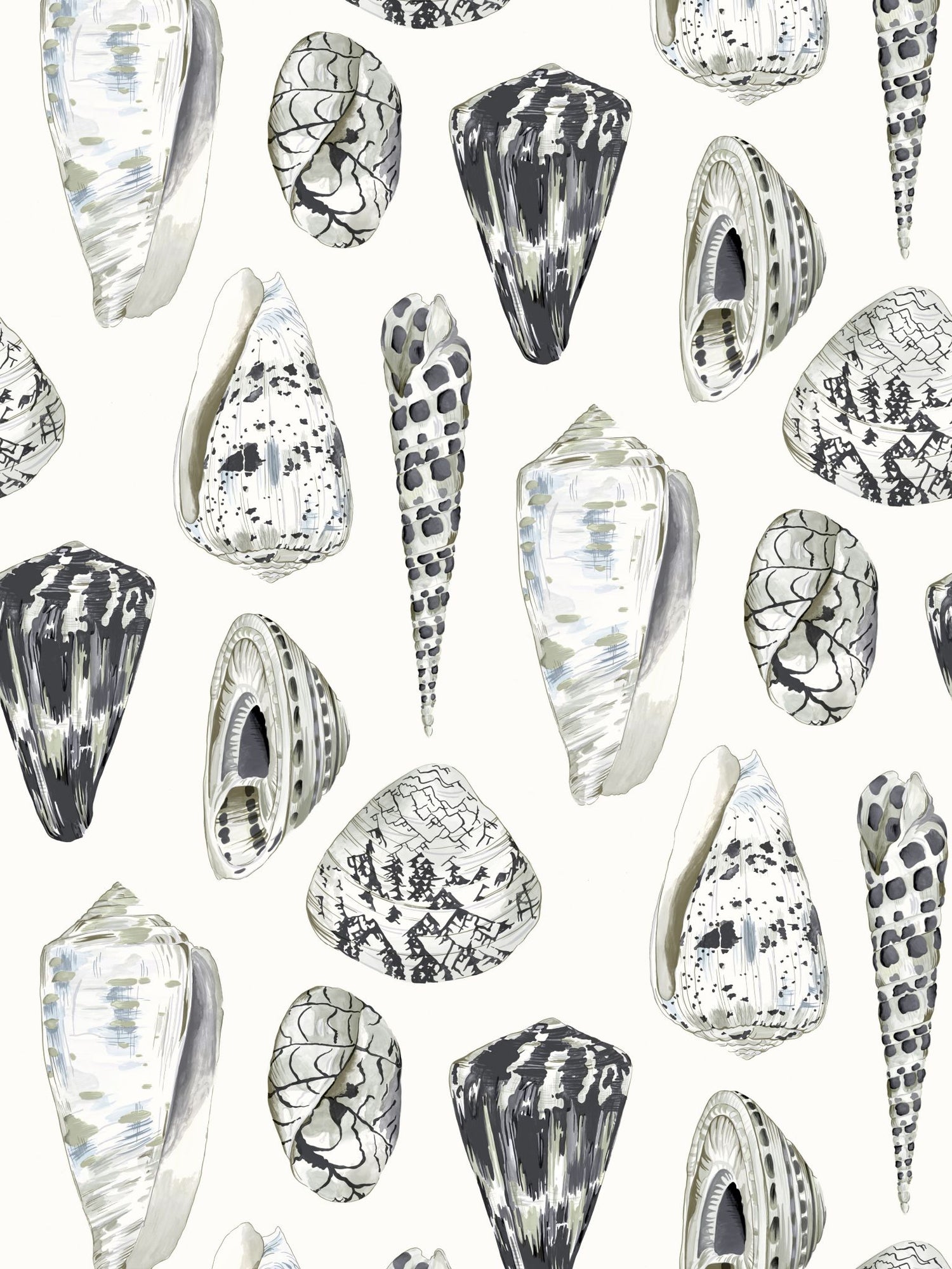 Coquina fabric in graphite color - pattern number SC 0006WP88365 - by Scalamandre in the  collection
