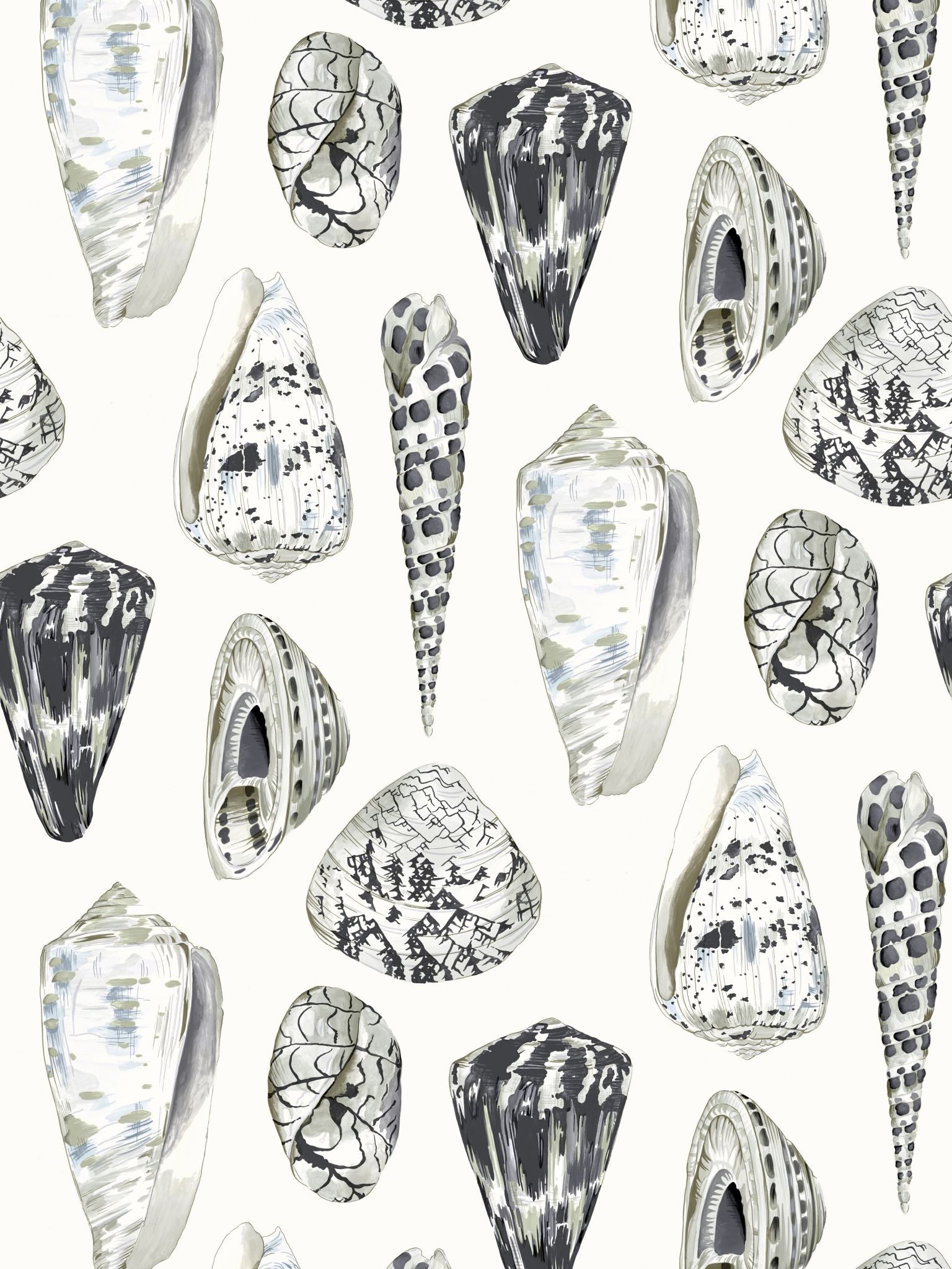 Coquina fabric in graphite color - pattern number SC 0006WP88365 - by Scalamandre in the  collection