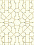 Baldwin Bamboo wallpaper in linen and blue on ecru color - pattern number SC 0007WP81630 - by Scalamandre in the  collection
