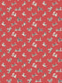 Fete De Chien wallpaper in red pepper and charcoal color - pattern number SC WP88183D0007 - by Scalamandre in the  collection
