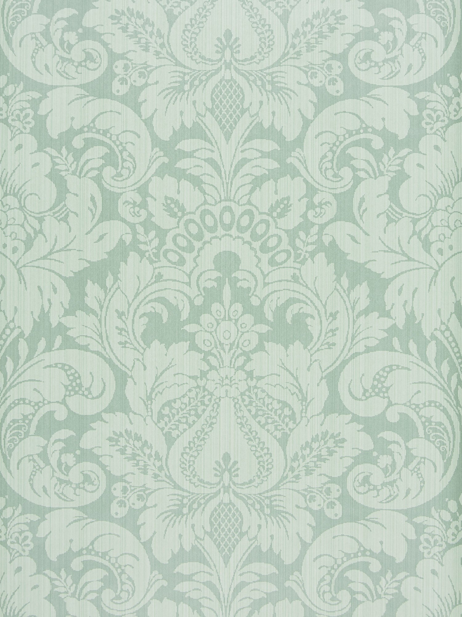 Daphne wallpaper in swedish blue color - pattern number SC 0009WP88213 - by Scalamandre in the  collection