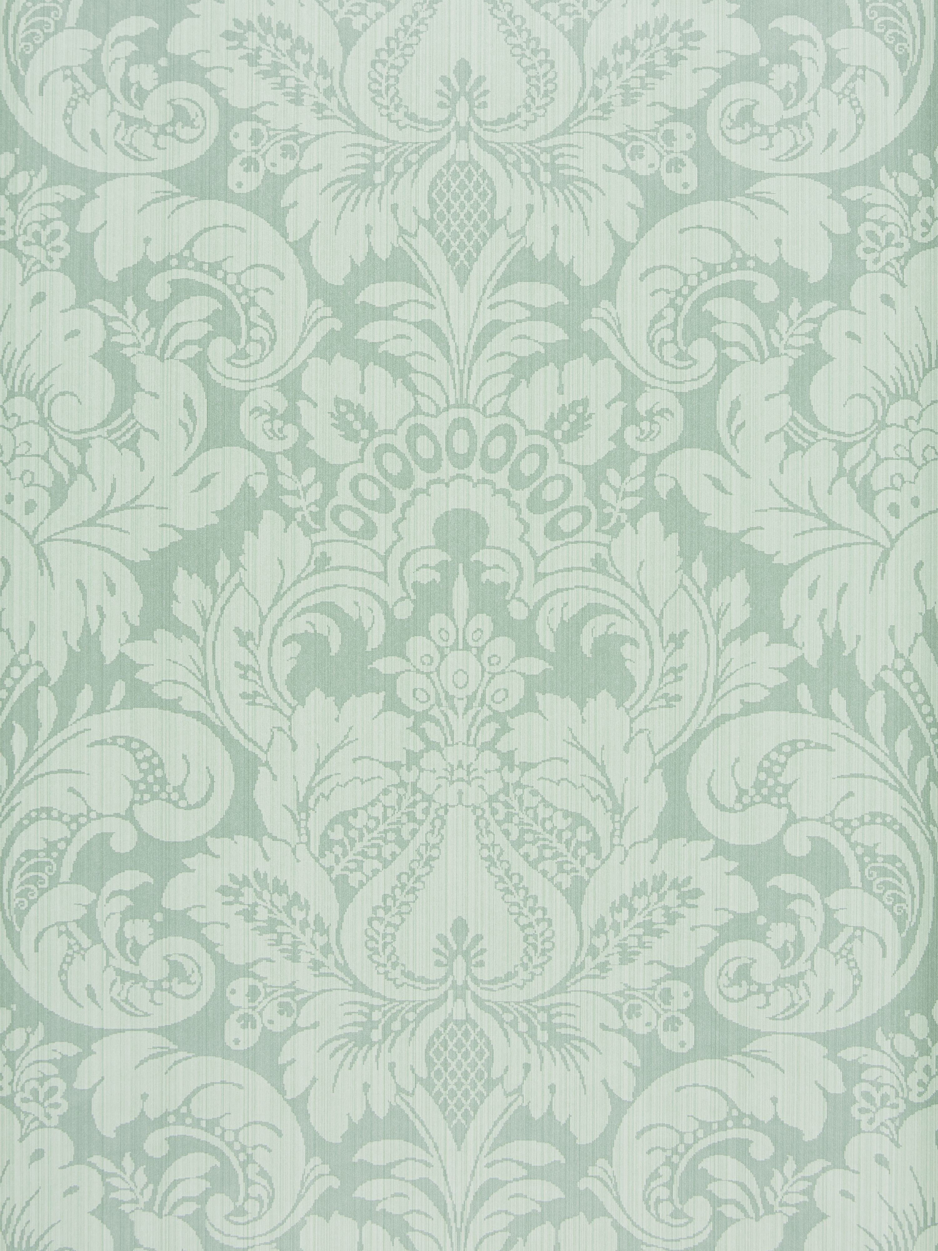 Daphne wallpaper in swedish blue color - pattern number SC 0009WP88213 - by Scalamandre in the  collection