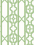 Joanna Fret wallpaper in pear color - pattern number SC 0009WP88582D - by Scalamandre in the  collection