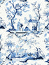 ChIn Ling fabric in porcelain color - pattern number SC 0012WP81212 - by Scalamandre in the  collection
