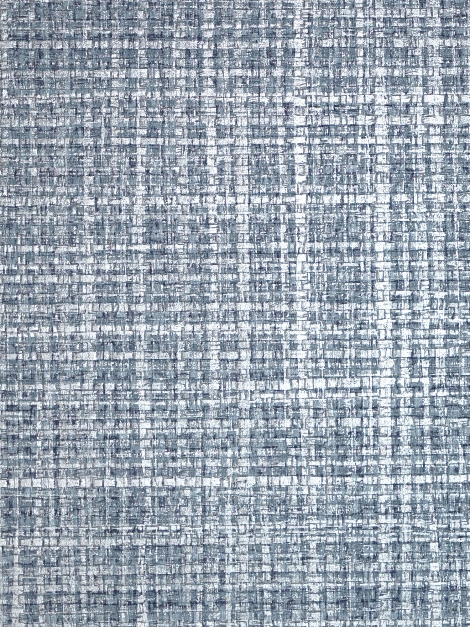 Jute wallpaper in denim color - pattern number SC 0012WP88443 - by Scalamandre in the  collection
