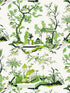 ChIn Ling fabric in jade color - pattern number SC 0013WP81212 - by Scalamandre in the  collection