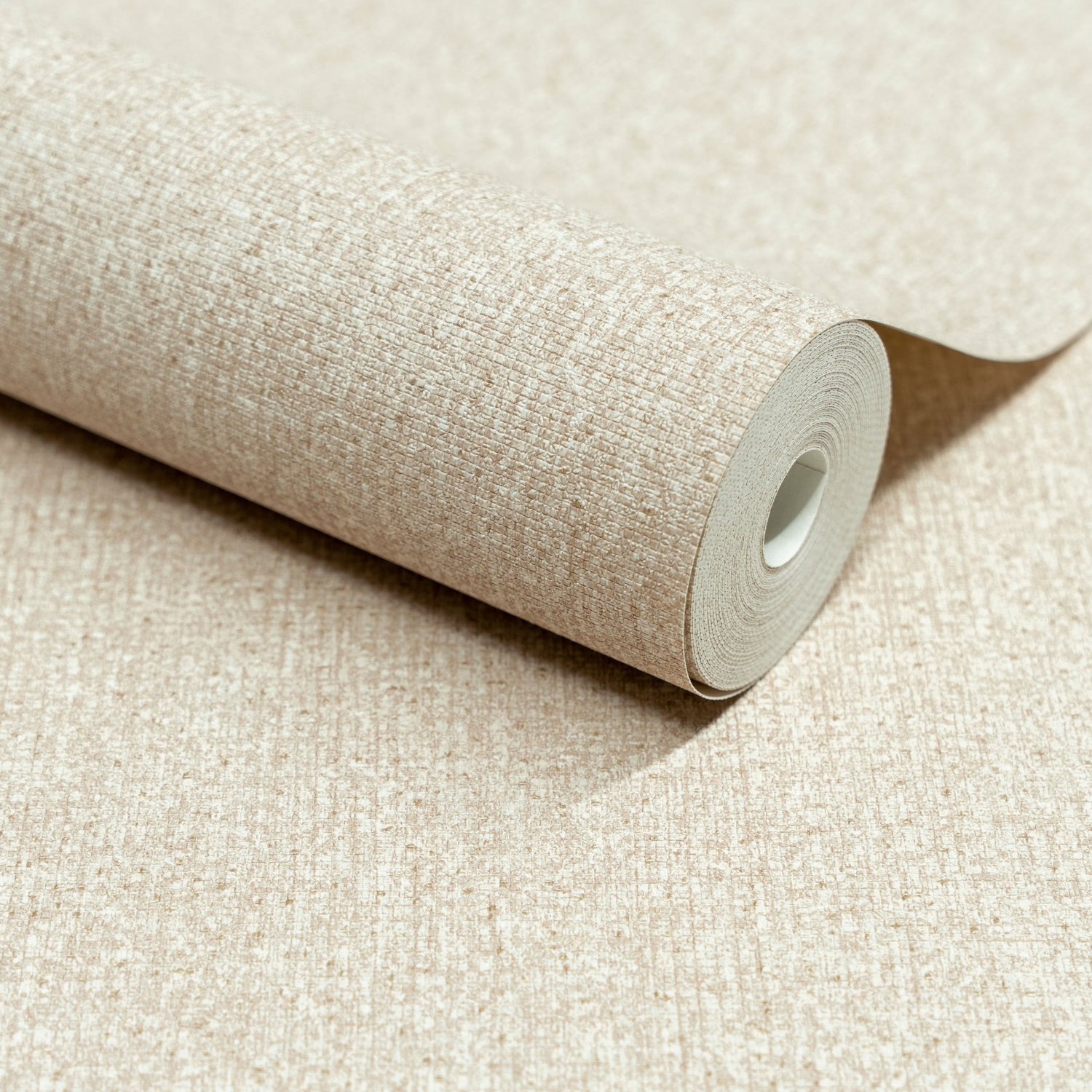 Stone plain Wallpaper in beige color - pattern number SF1113 - by Grandeco in the Surfaces collection