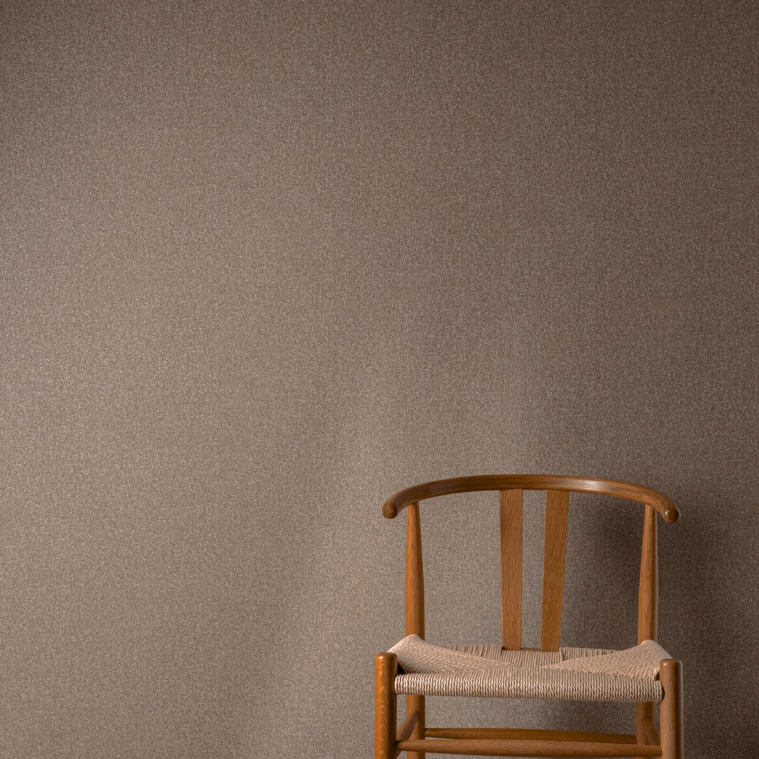 Stone plain Wallpaper in brown color - pattern number SF1119 - by Grandeco in the Surfaces collection